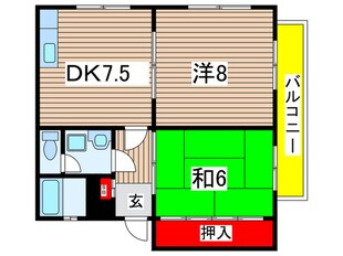 メゾンアヴァンセ　パートⅠの物件間取画像